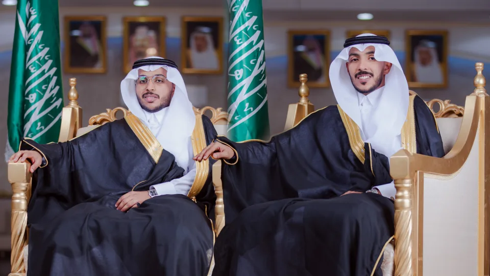 زواج: عبدالرحمن و محمد الغانمي