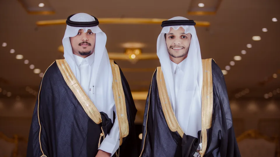 زواج: عبدالرحمن و موسى الحربي