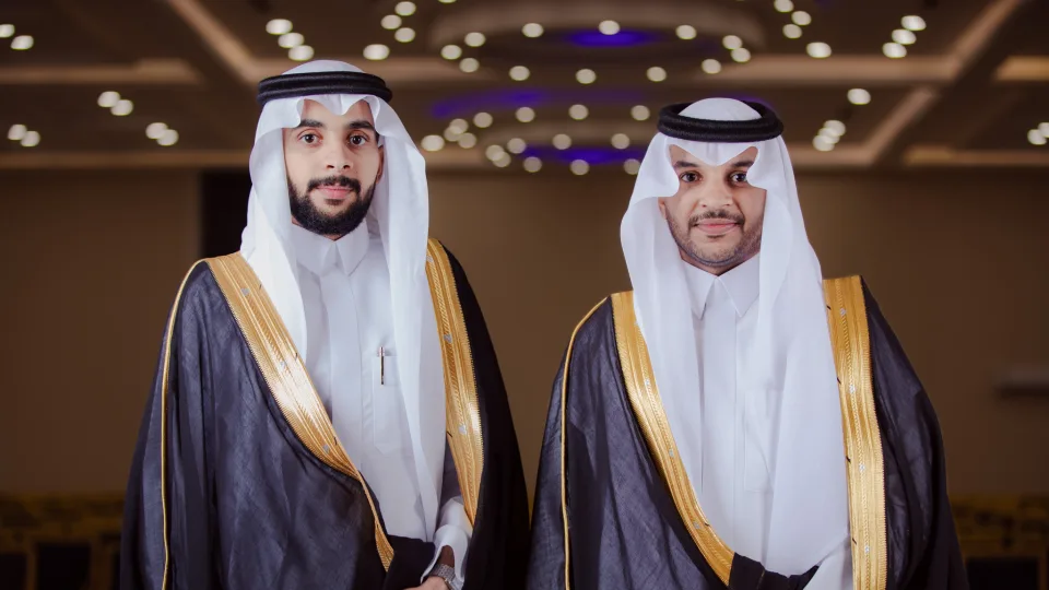 زواج: ابراهيم و عبدالله القوزي