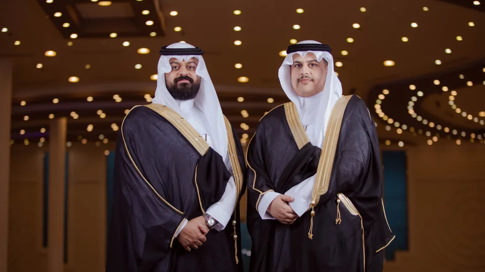 زواج: محمد و بلقاسم الشريف