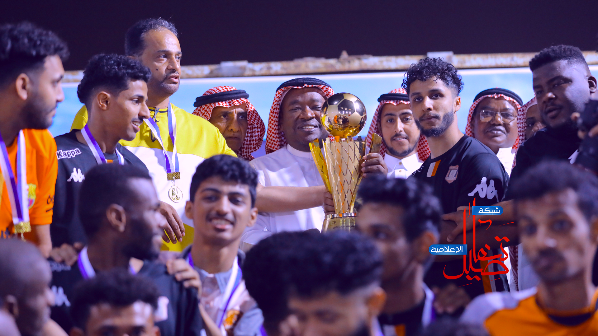 الفريق بطلاً لبطولة مهرجان عجلان ٢٠٢٢